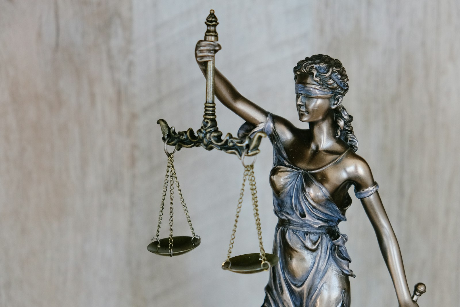 Scales of justice representing ethical legal marketing and client advocacy